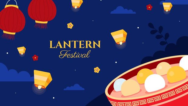 Kartu Ucapan Cap Go Meh 2025