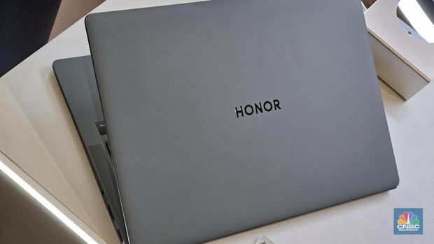 Laptop Honor MagicBook Art 14. (detikai.com/Intan)