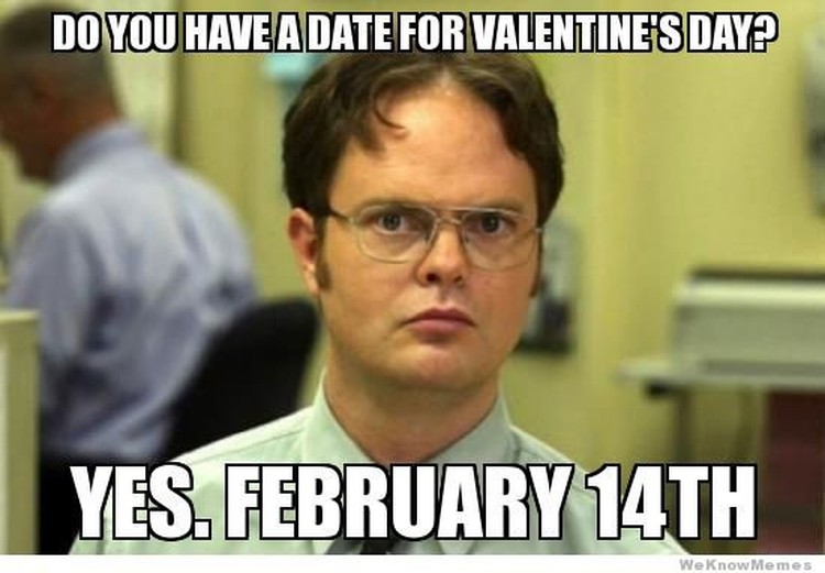 Meme Valentine yang Kocak, Buat Single Mah Nggak Ada Ngaruhnya Meme Valentine berikut ini kocak deh, bikin yang jomblo juga jadi terhibur. Nggak papa, jomblo bersatu ya selama Valentine!