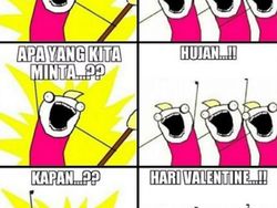Meme Valentine yang Kocak, Buat Single Mah Nggak Ada Ngaruhnya