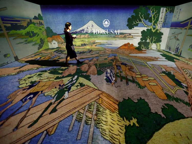 Mengenal Era Samurai Jepang Lewat Pameran Seni Imersif
