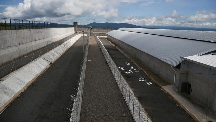 FILE PHOTO: A view of a prison sector during a tour in the 