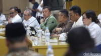 Rapat tersebut membahas inventarisasi materi pengawasan atas pelaksanaan program reforma agraria dan konflik pertanahan di daerah.   