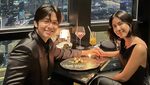 Momen Manis Angga Yunanda dan Shenina Cinnamon Saat Kulineran Bareng