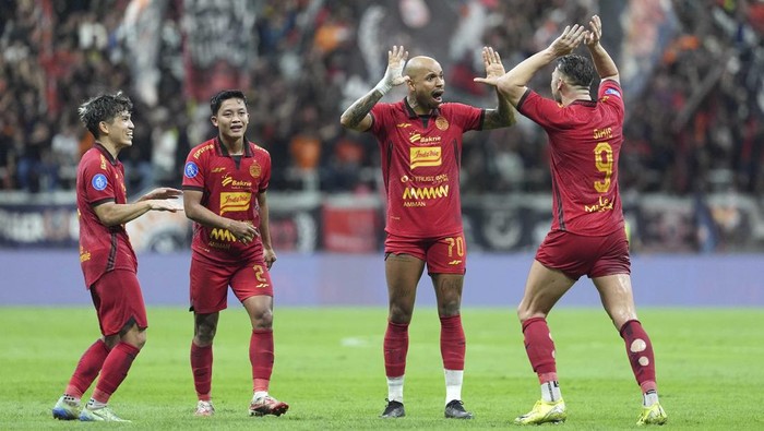 Para pemain Persija Jakarta.