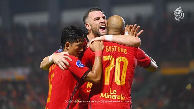 Para pemain Persija Jakarta.