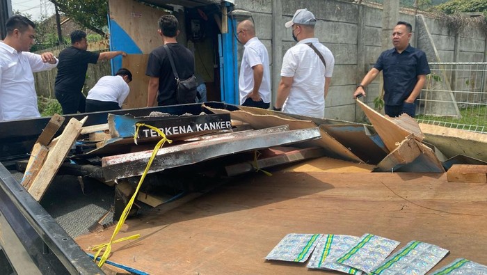 Polisi bongkar warung di daerah Lembang yang jual obat terlarang