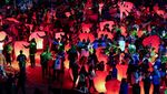 Saat Ratusan Lampion Terangi Langit Taiwan Rayakan Tahun Ular
