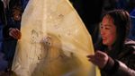 Saat Ratusan Lampion Terangi Langit Taiwan Rayakan Tahun Ular