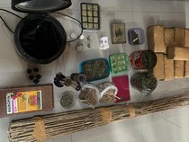 Pria di Lampung Budidaya-Ekstrak Ganja Jadi Minyak di Kontrakan