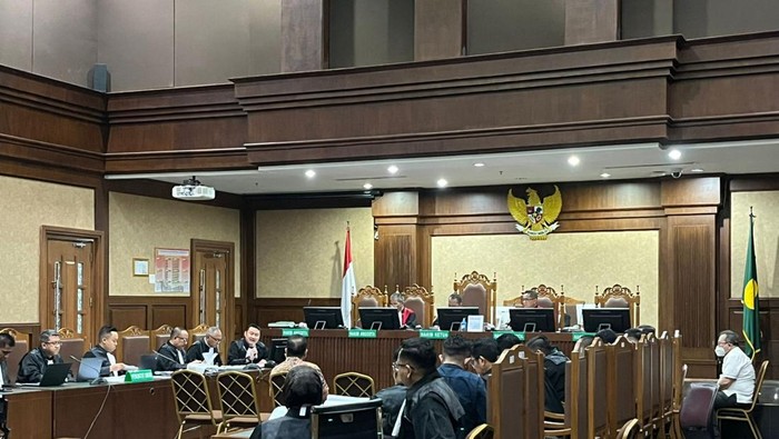 Sidang kasus suap vonis bebas Ronald Tannur (Anggi/detikcom)