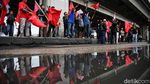 Sopir Truk Kontainer Demo di Pelabuhan Tanjung Priok