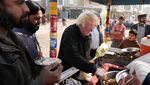 Sosok Penjual Puding di Pakistan yang Mirip Donald Trump