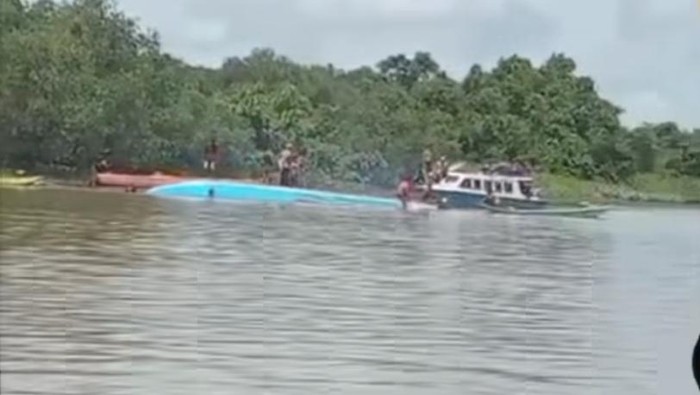 Speedboat bawa 51 tamu nikahan tenggelam di Bulungan.