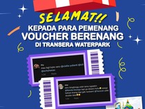 Inilah Pemenang Giveaway Tiket Transera Waterpark Bekasi