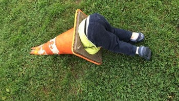 Baru 30 detik ditinggal. Foto: looseleaflover via Bored Panda