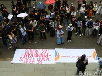 Serikat Pekerja Fisipol UGM Gelar Aksi Solidaritas Tukin Dosen