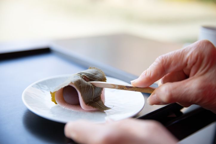 daun herba yang populer di Jepang untuk masakan