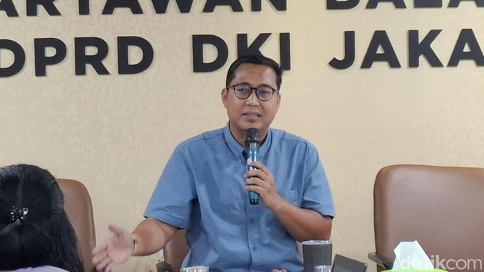 Direktur Pelayanan PAM Jaya, Syahrul Hasan (Brigitta Belia/detikcom)