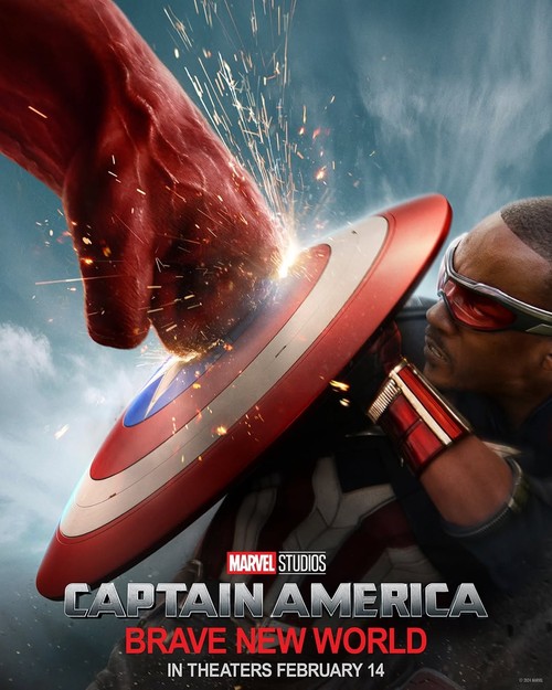 Poster film Captain America: Brave New World