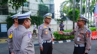 Brigjen Agus mengatakan Operasi Keselamatan Jaya 2025 merupakan bagian dari persiapan Operasi Ketupat menjelang masa mudik Idul Fitri atau Lebaran.  (dok. Korlantas Polri)