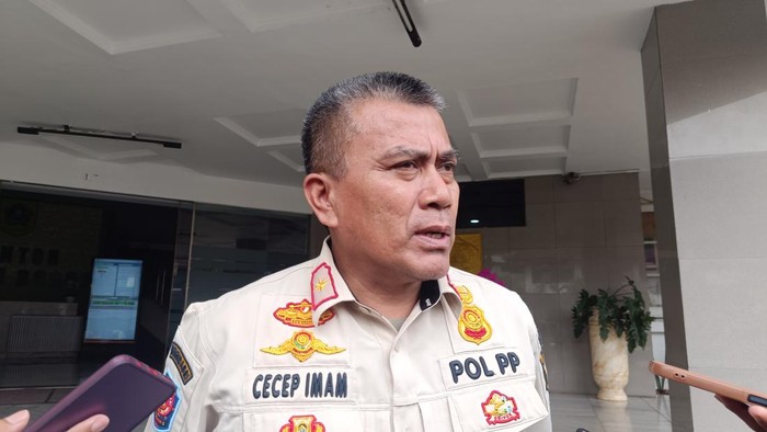 Kasatpol PP Kabupaten Bogor Cecep Imam.