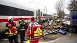 Kereta Tabrak Truk di Jerman