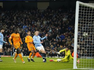 Man City Vs Madrid: Gol Haaland Jadi Pembeda di Babak I