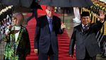 Momen Prabowo dan Erdogan Payungan Berdua di Tengah Hujan