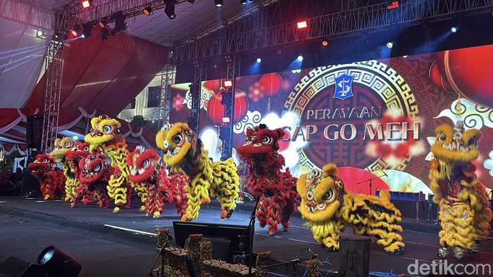 Perayaan Cap Go Meh di Surabaya