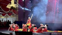 perayaan Cap Go Meh di Surabaya malam hari ini mengangkat semangat keberagaman.
