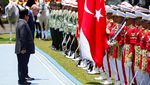 Potret Upacara Kenegaraan Sambut Erdogan di Istana Bogor