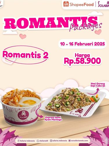Promo Solaria Valentine 2025