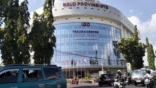 Suasana RSUD NTB di Mataram.