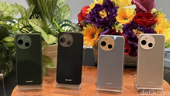 Selain Aquos R9 Pro, Sharp juga merilis Aquos Sense9. Foto: detikINET/Anggoro Suryo Jati