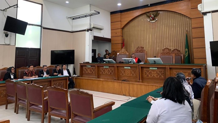 Sidang praperadilan Hasto Kristiyanto (Mulia/detikcom)