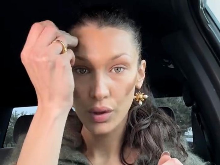 Tutorial makeup lima menit dari Bella Hadid