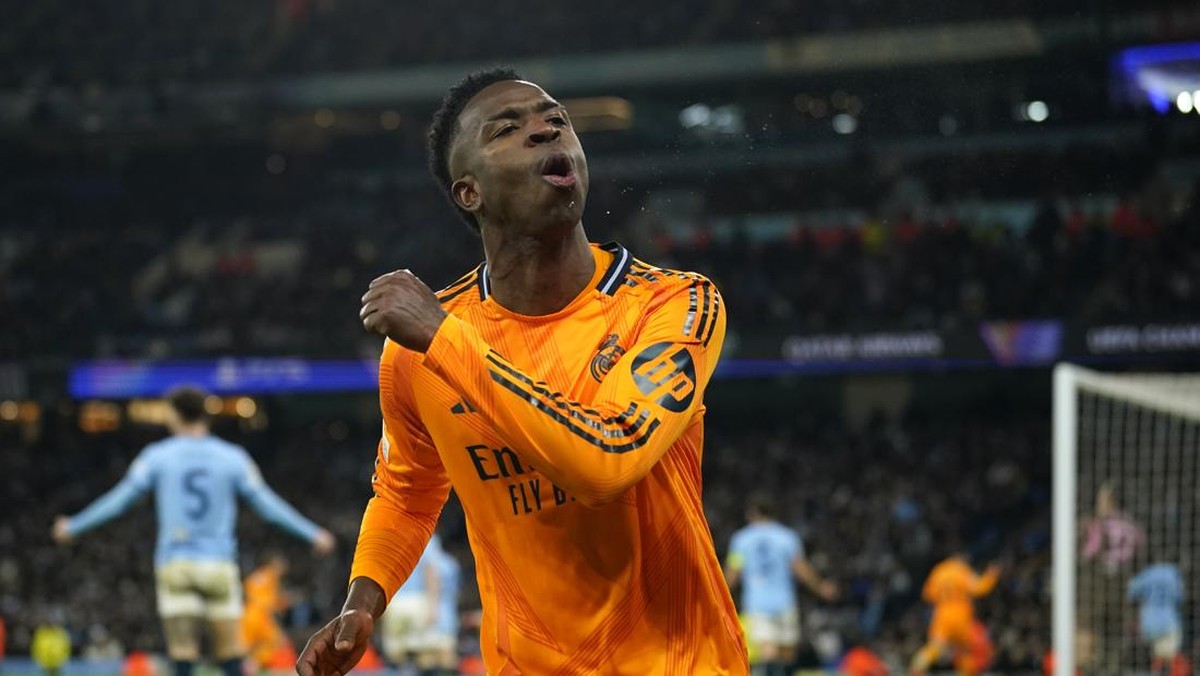 Real Madrid tak akan cuma bertahan saat menjamu Manchester City. (Foto: AP/Dave Thompson)