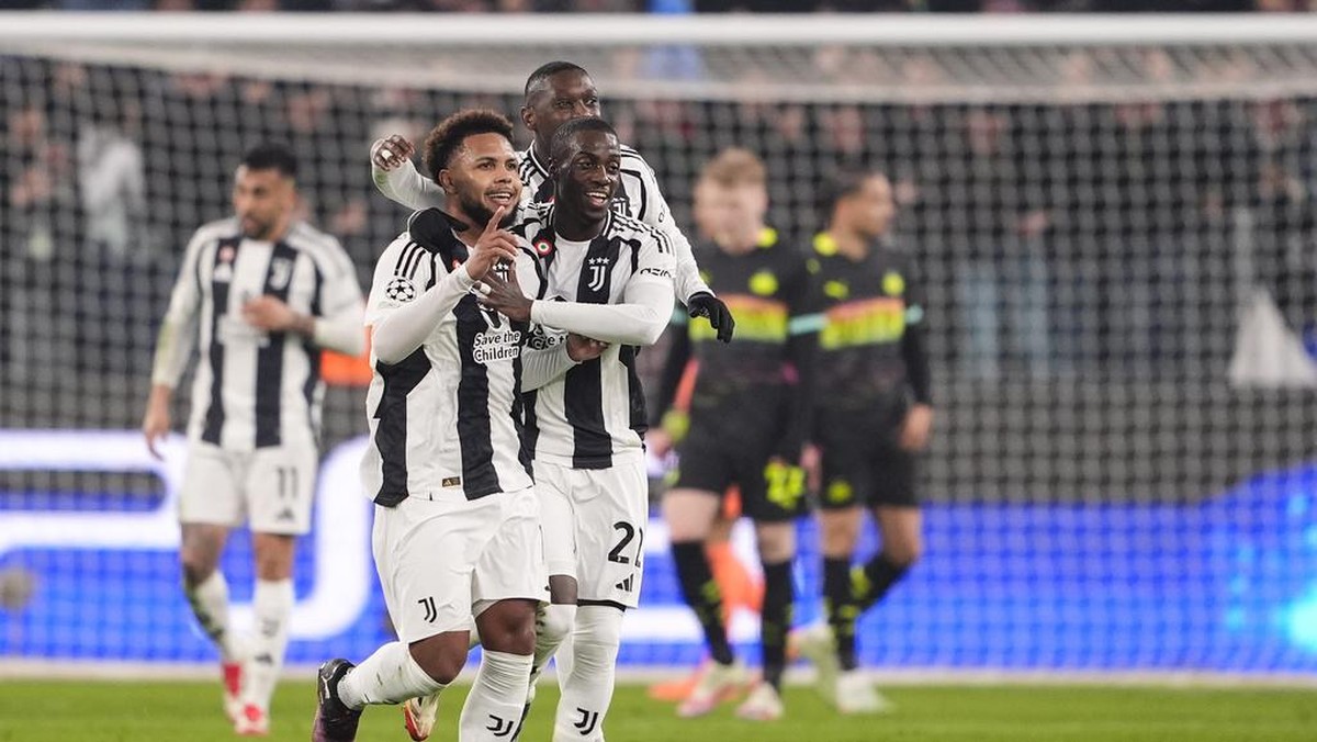 Juventus akan tandang ke markas PSV Eindhoven di leg kedua play-off 16 besar Liga Champions (Foto: AP/Fabio Ferrari)