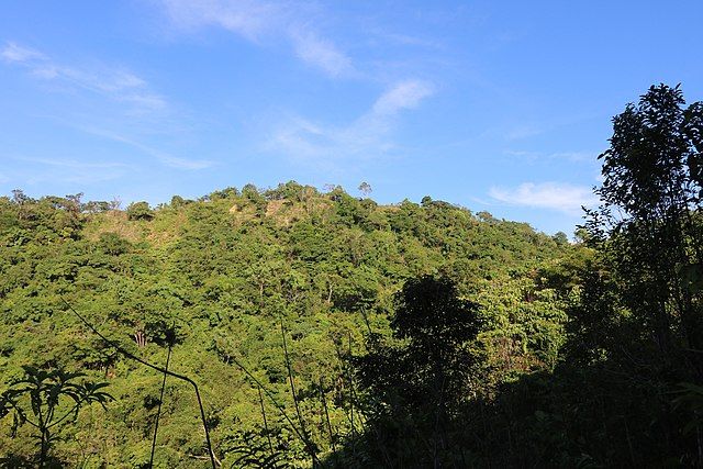 Pemandangan Zikha Taung (Titik Tertinggi Pulau Ramree).