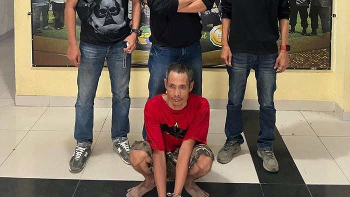 Begal bersajam resahkan warga Prabumulih yang buron dua tahun saat ditangkap