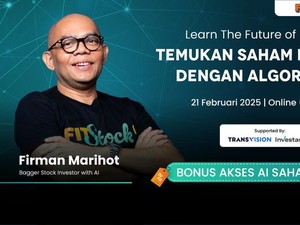Temukan Saham Potensial dengan Algoritma AI di Kelas Learn The Future of Investing!