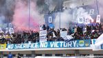 Api Semangat di GBLA Jelang Lawan Persija