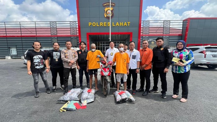 Dua bandar narkoba di Lahat diringkus polisi