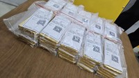 Pada pengiriman perdana, tercatat sebanyak sebanyak 125 kilogram emas batangan senilai Rp 207 miliar dengan kadar kemurnian 99,99% ke ANTAM/Foto: Dok. PT Freeport Indonesia