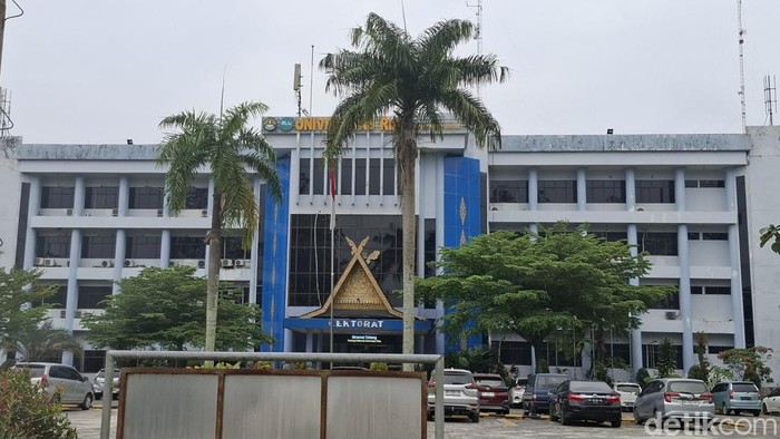 Gedung Unri (Raja Adil Siregar/detikSumut)