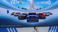 VinFast VF3 yang sudah lebih dulu dijual di Vietnam dan sejumlah negara lain di kawasan Asia Tenggara. Kendaraan tersebut punya dimensi kompak dengan desain semi off road seperti Suzuki Jimny tiga pintu.