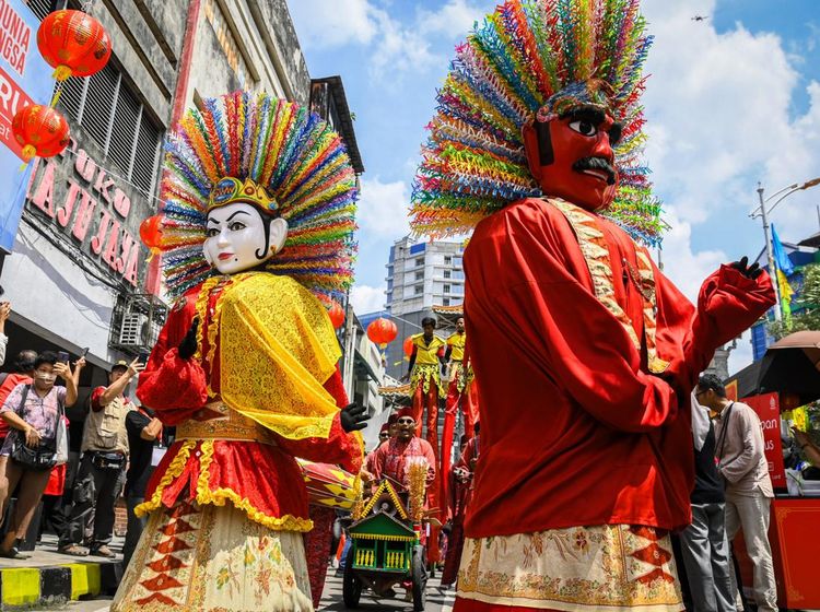 Kemeriahan Cap Go Meh di Pecinan Glodok
