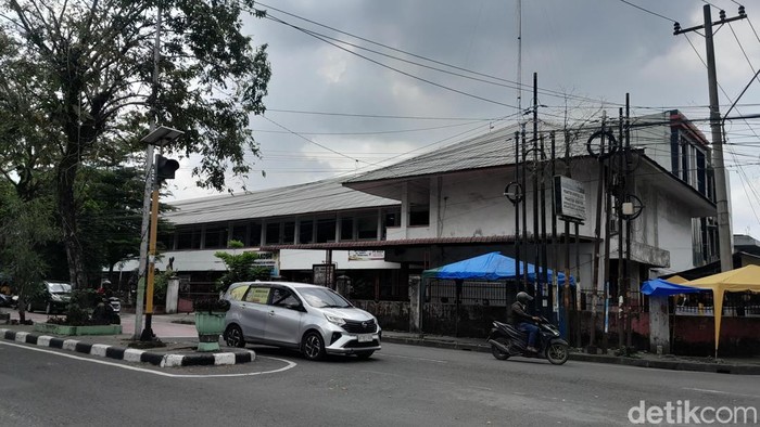 Lokasi SD Negeri di Jalan Halat, Medan, terdiri 6 sekolah direncanakan digabungkan menjadi 2 sekolah. (Foto: Nizar Aldi/detikSumut)