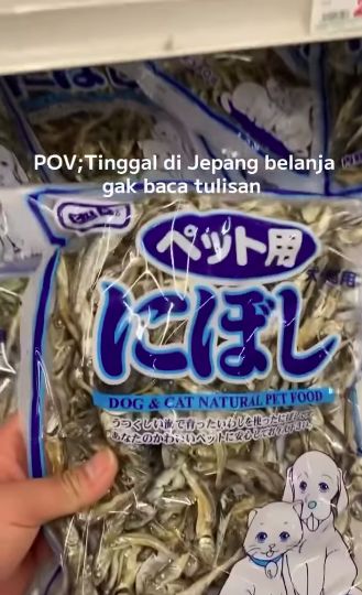 Ngakak! Niat Beli Ikan Asin, Pria Ini Salah Beli Pakan Anjing